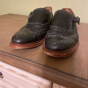 Johnston and Murphy monk style wing tips